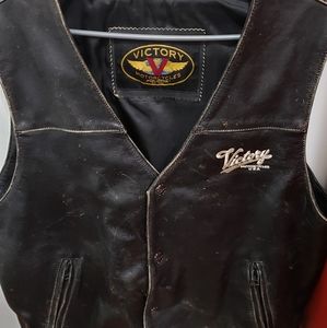 Victory Leather Vest Authentic